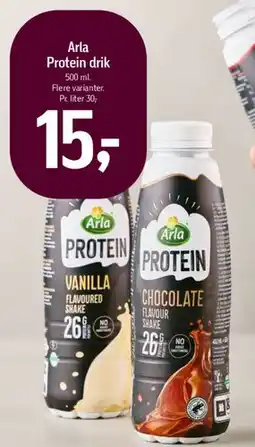 Føtex Arla Protein drik tilbud