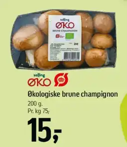 Føtex Økologiske brune champignon tilbud