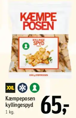 Føtex Kæmpeposen kyllingespyd tilbud