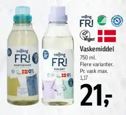 Føtex Vaskemiddel tilbud