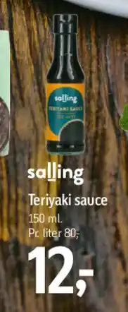 Føtex Teriyaki sauce tilbud