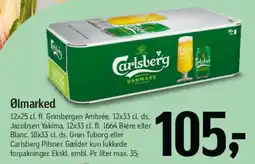 Føtex Carlsberg 12-pak / ølmarked tilbud
