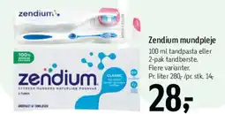 Føtex Zendium mundpleje tilbud