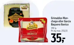 Føtex Grimaldos Manchego eller Garcia Baquero Iberico tilbud