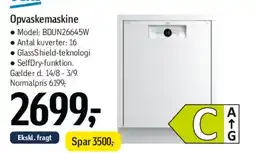 Føtex Opvaskemaskine tilbud