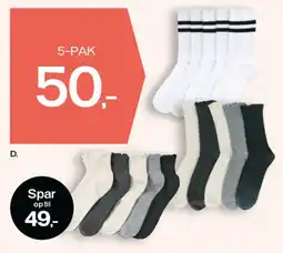 Føtex 5-pak strømper tilbud