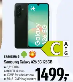 Føtex Samsung Galaxy A26 5G 128GB tilbud