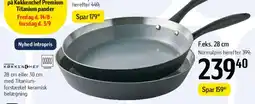 Føtex Køkkenchef Premium Titanium pande tilbud