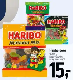 Føtex Haribo pose tilbud