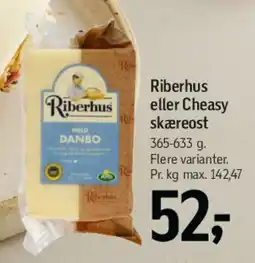 Føtex Riberhus eller Cheasy skæreost tilbud