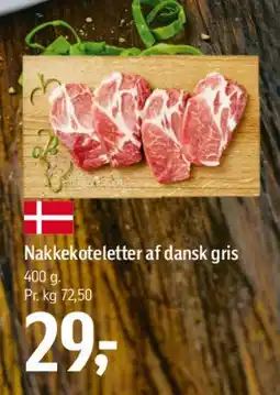 Føtex Nakkekoteletter af dansk gris tilbud