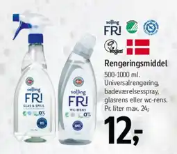 Føtex Rengøringsmiddel (spray/flasker) tilbud
