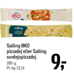 Føtex Salling ØKO pizzadej / surdejspizzadej tilbud