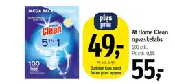 Føtex At Home Clean opvasketabs tilbud