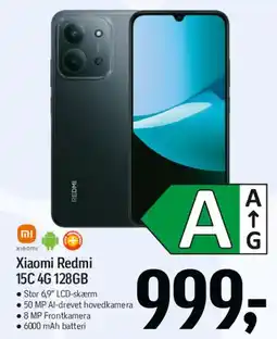 Føtex Xiaomi Redmi 15C 4G 128GB tilbud