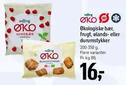 Føtex Økologiske bær, frugt eller ølands-/durumstykker tilbud
