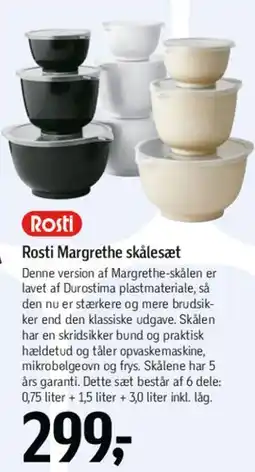 Føtex Rosti Margrethe skålesæt tilbud