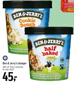 Føtex Ben & Jerry's isbæger tilbud