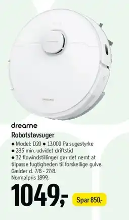 Føtex Robotstøvsuger tilbud