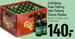 Føtex Carlsberg / Gran Tuborg / Tuborg Classic flasker (kasse) tilbud