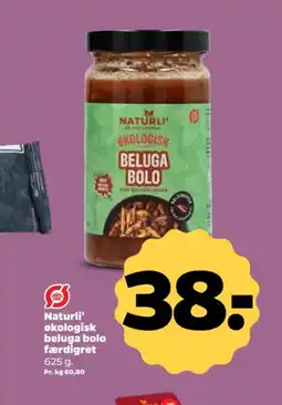 Netto Naturli' økologisk beluga bolo færdigret tilbud