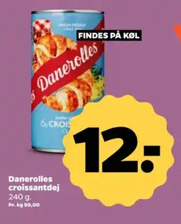 Netto Danerolles croissantdej tilbud