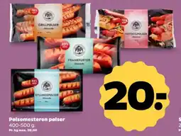 Netto Pølsemesteren pølser tilbud