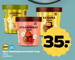 Netto Koko chokoladeovertrukket frugt tilbud