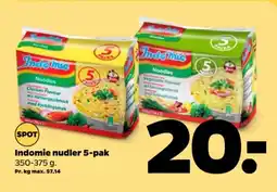 Netto Indomie nudler 5-pak tilbud