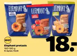 Netto Elephant pretzels tilbud
