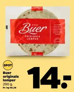Netto Buer originale lomper tilbud