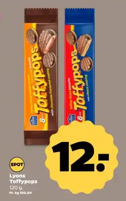 Netto Lyons Toffypops tilbud