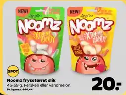Netto Noomz frysetørret slik tilbud