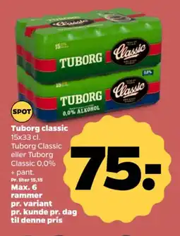 Netto Tuborg classic tilbud