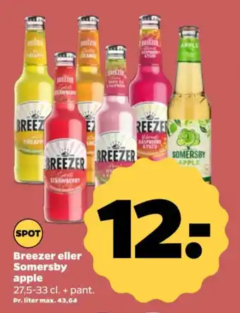 Breezer eller Somersby apple