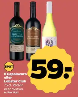 Netto Il Capolavoro eller Lobster Club tilbud