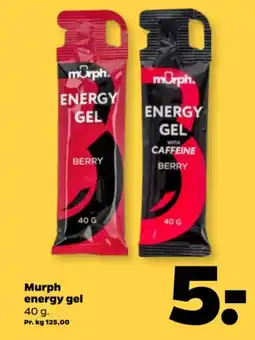 Netto Murph energy gel tilbud