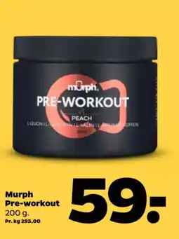 Netto Murph Pre-workout tilbud