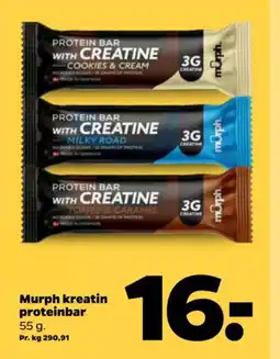 Netto Murph kreatin proteinbar tilbud