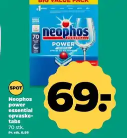 Netto Neophos power essential opvaske- tabs tilbud