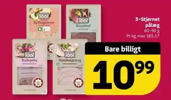 3-Stjernet pålæg 60-90 g