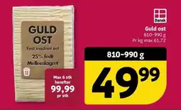 Løvbjerg Guld ost tilbud