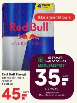 SPAR Red Bull Energi tilbud