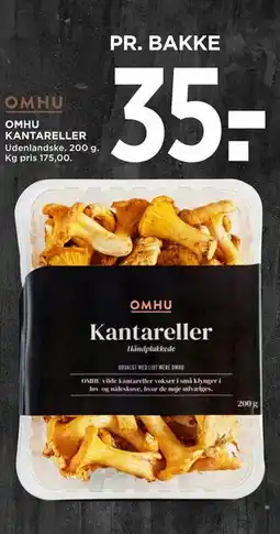 MENY OMHU KANTARELLER tilbud
