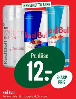 Min Købmand Red Bull tilbud