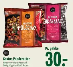Min Købmand Gestus Panderetter tilbud