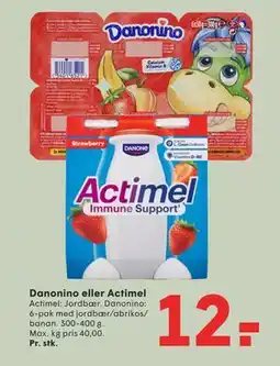 SPAR Danonino eller Actimel tilbud