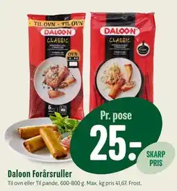 Min Købmand Daloon Forårsruller tilbud