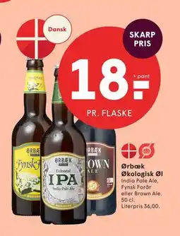 SPAR Ørbæk Økologisk Øl tilbud