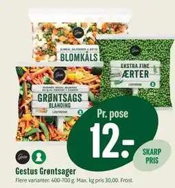 Min Købmand Gestus Grøntsager tilbud
